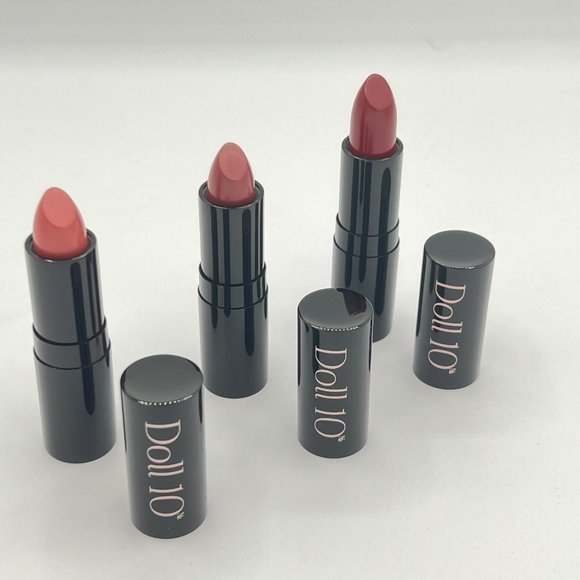 DOLL 10  Kisses And Compliments, 3 lipsticks, NEW in box‎ - Picture 1 of 10